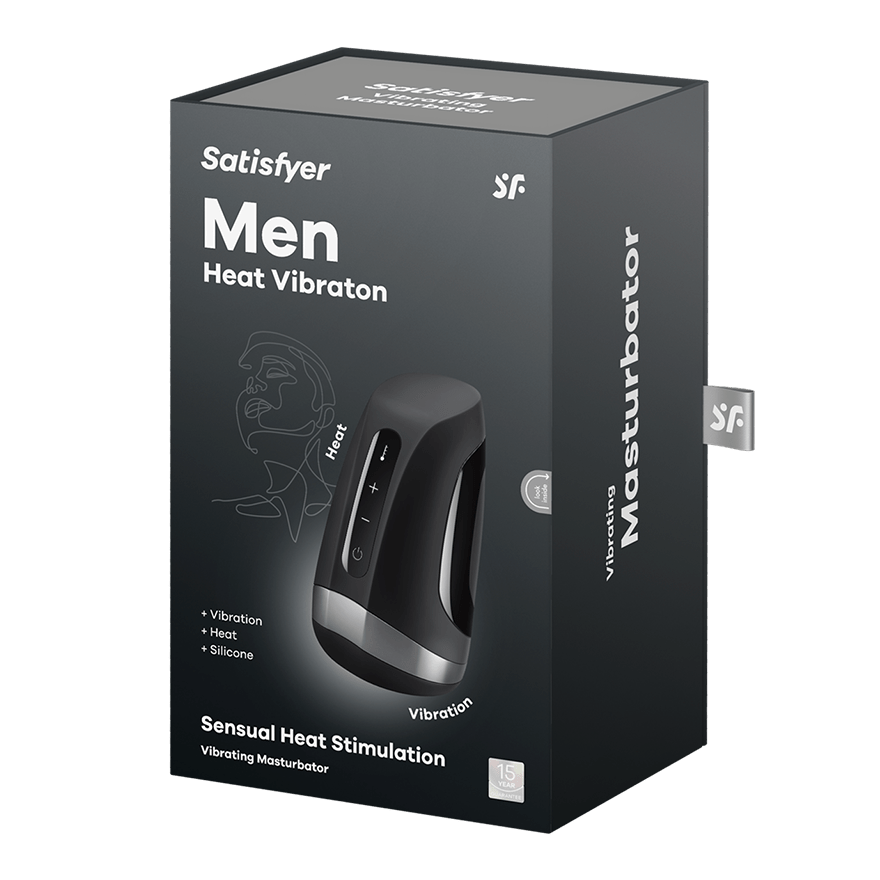 Satisfyer Satisfyer Men Heat And Vibration Masturbator Masturbators