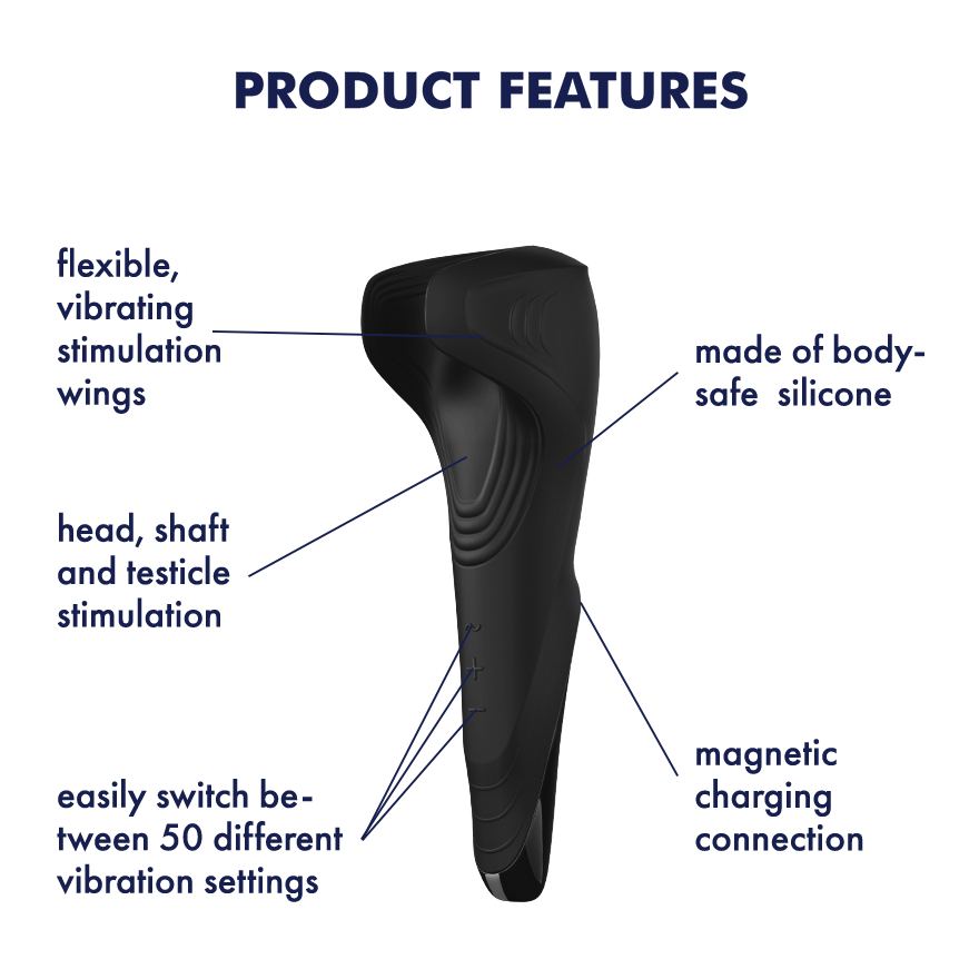 Satisfyer Satisfyer Men Wand Masturbator Masturbators
