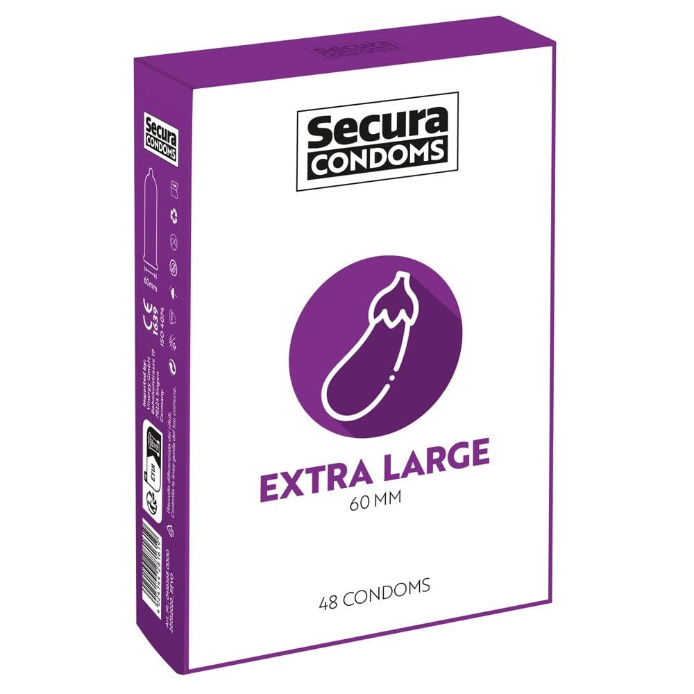 Secura Kondome Secura Condoms Extra Large Condoms