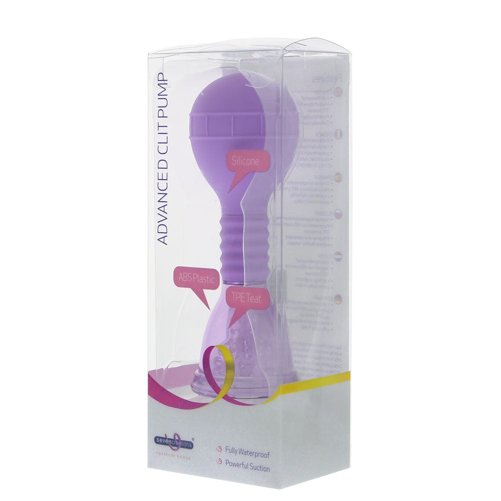 Seven Creations Advanced Clit Pump Female Pump