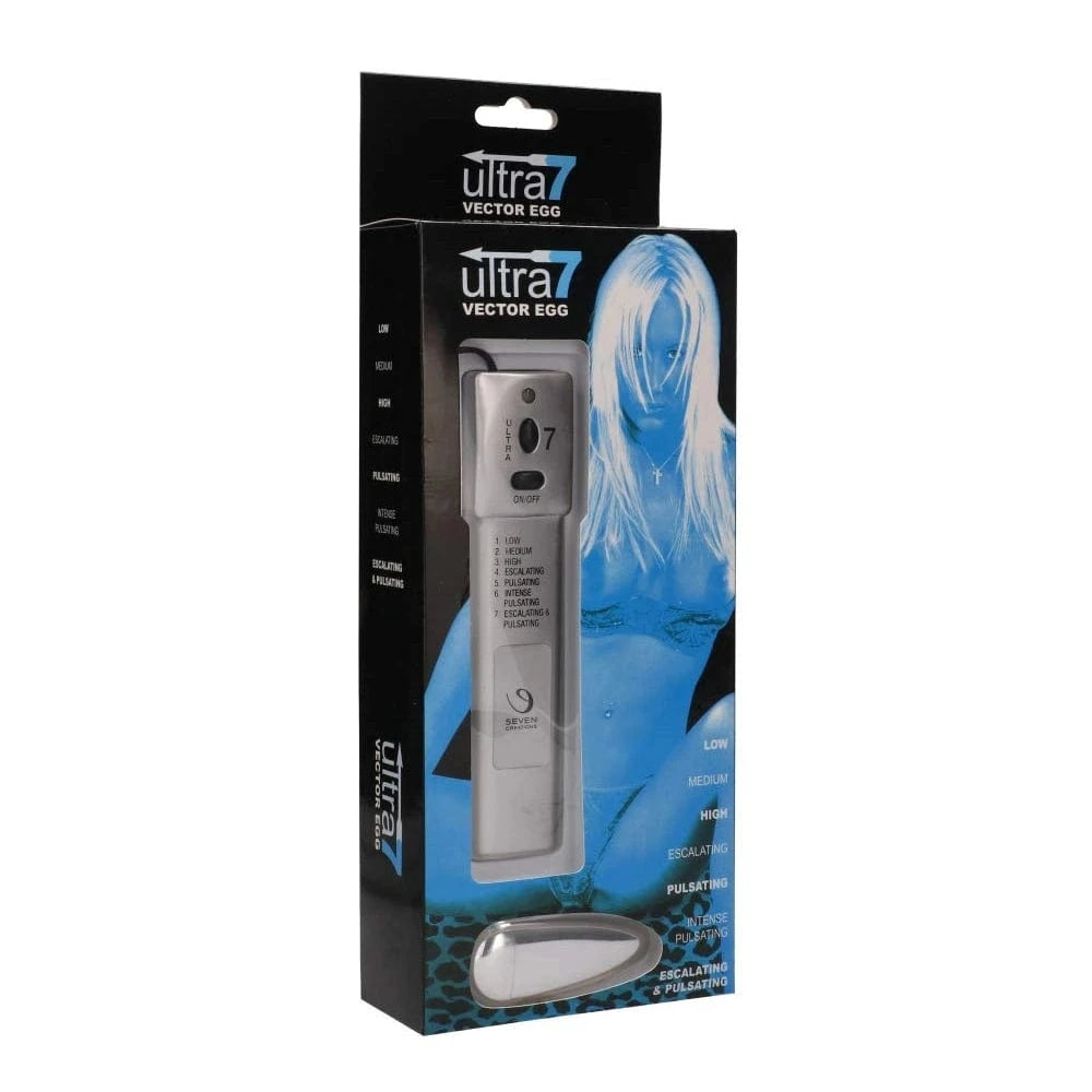 Seven Creations Ultra 7 Vector Egg Vibrating Love Egg