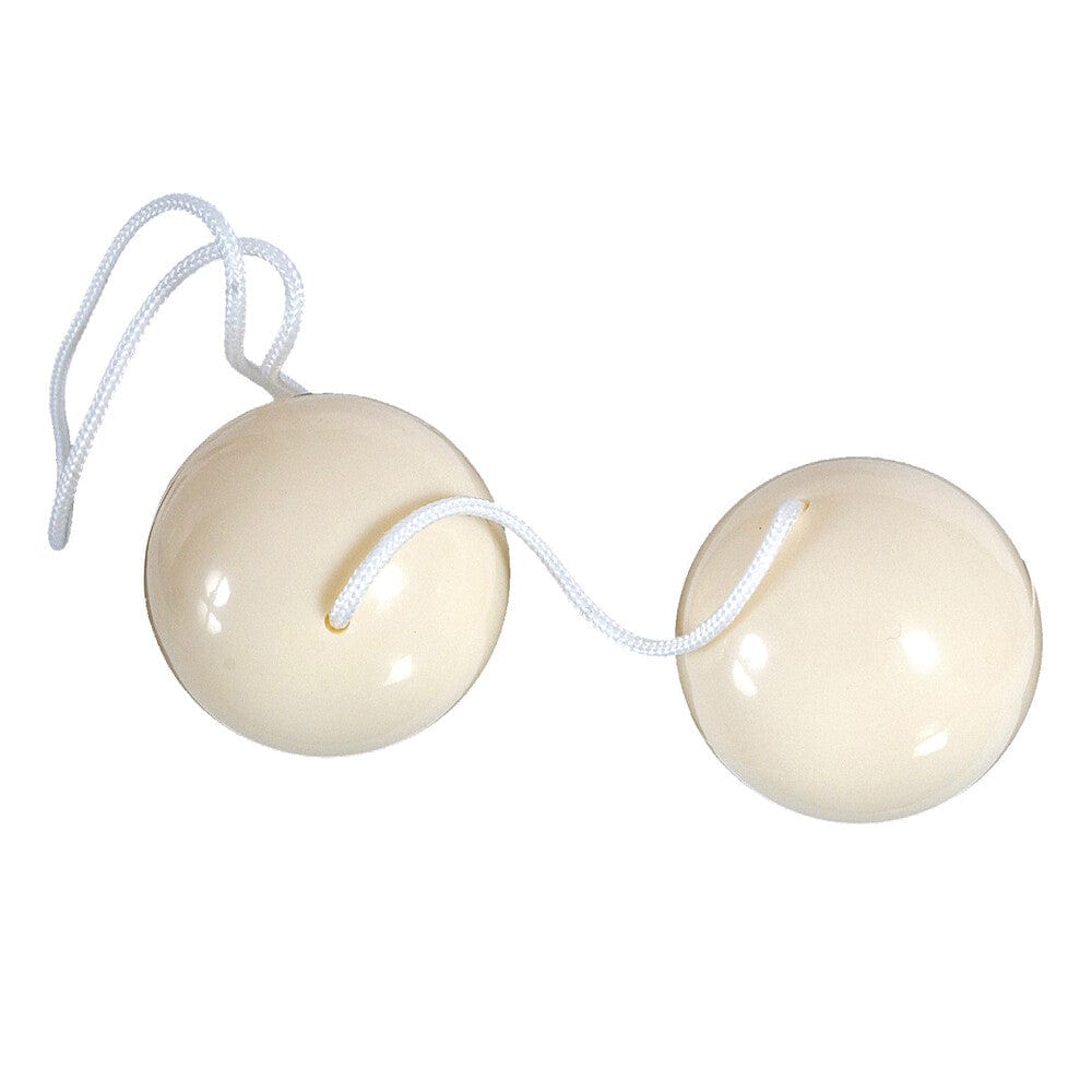 Seven Creations Duoballs White Orgasm Balls