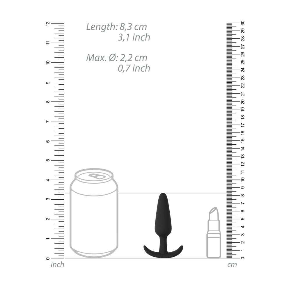 Shots Toys Beginners Size Slim Butt Plug Butt Plugs