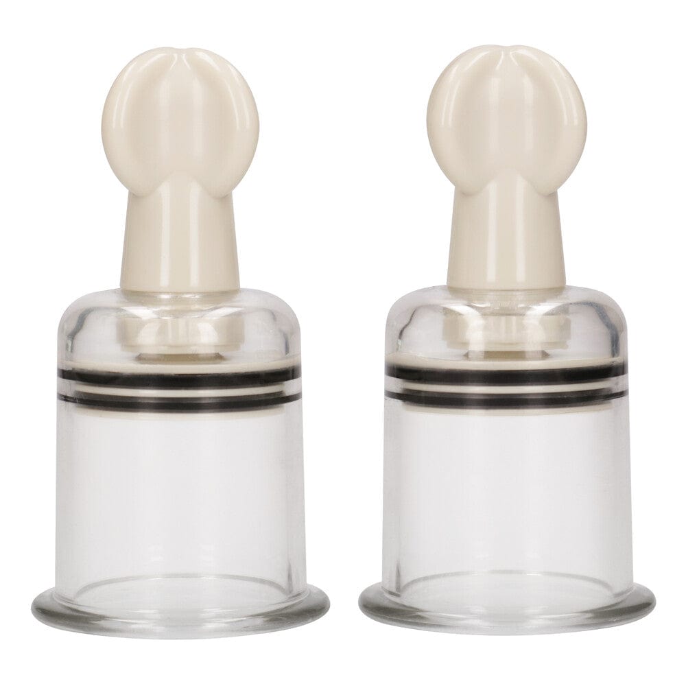 Shots Toys Pumped Nipple Suction Set Large Female Pump