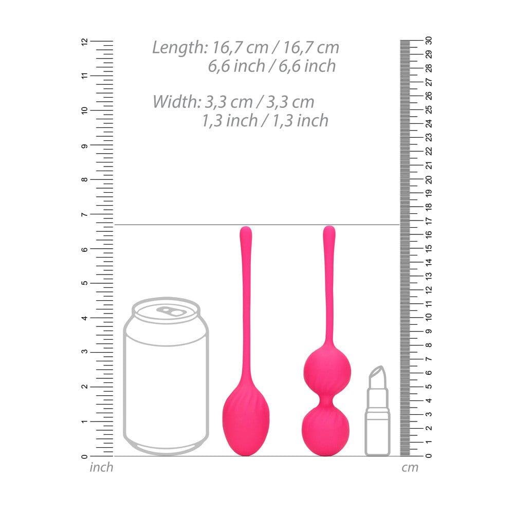 Shots Toys 2 Piece Thumping Kegel Ball Set Kegel Exercise