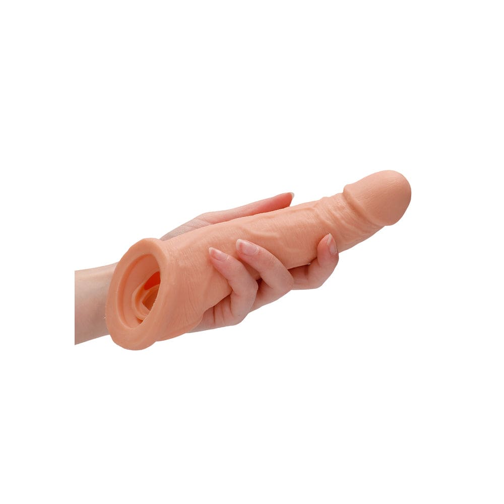 Shots Toys RealRock 8 Inch Penis Sleeve Penis Sleeves