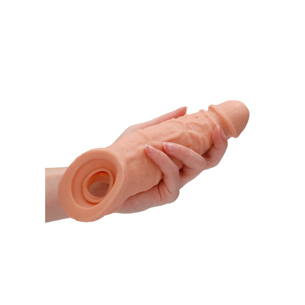 Shots Toys RealRock 9 Inch Penis Sleeve Penis Sleeves