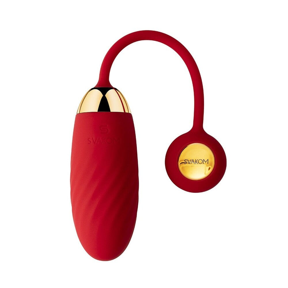 Svakom Svakom Ella Neo Red Interactive Vibrating Bullet Love Egg