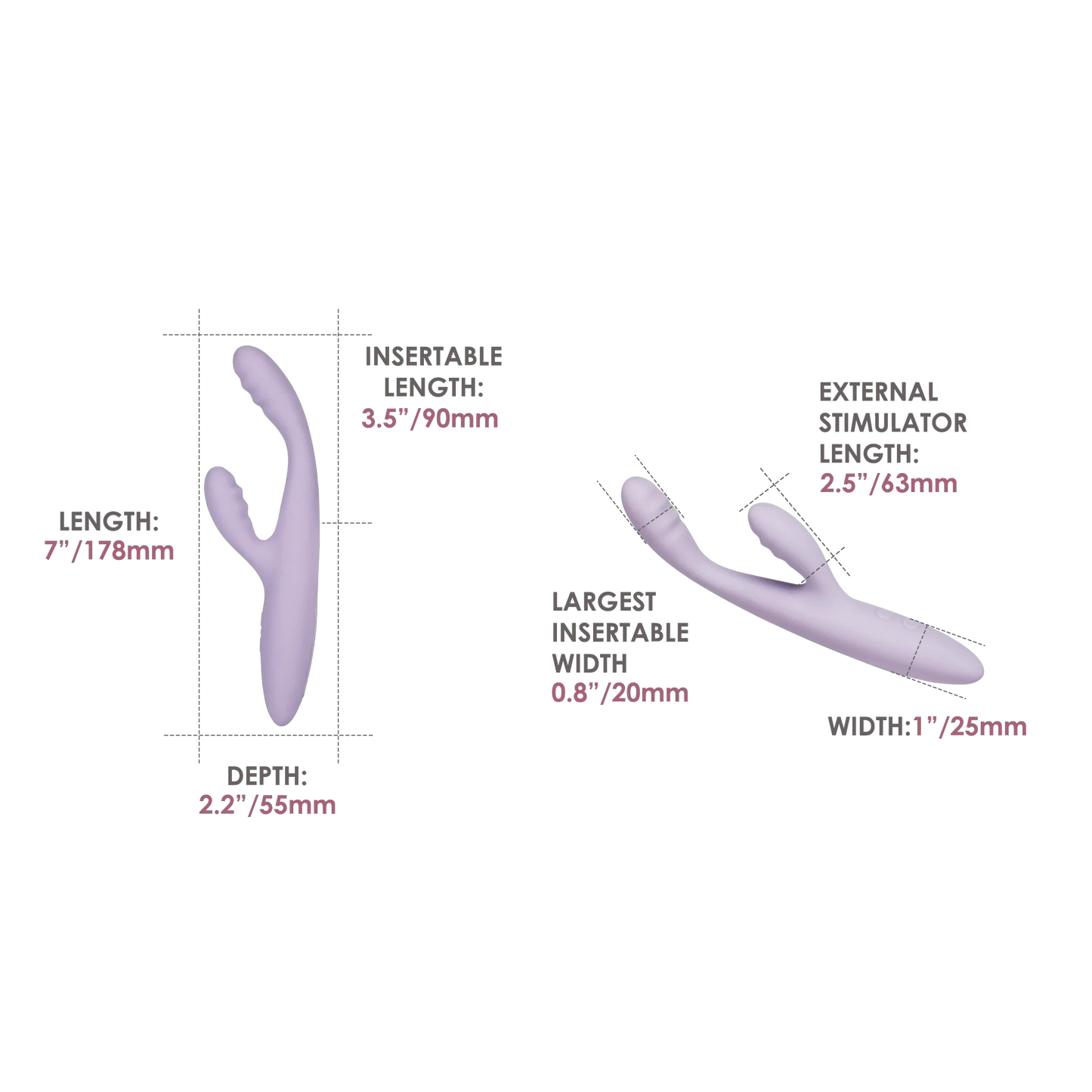 Svakom Svakom CICI 2+ Slim G-Spot Rabbit Vibrator Vibrator