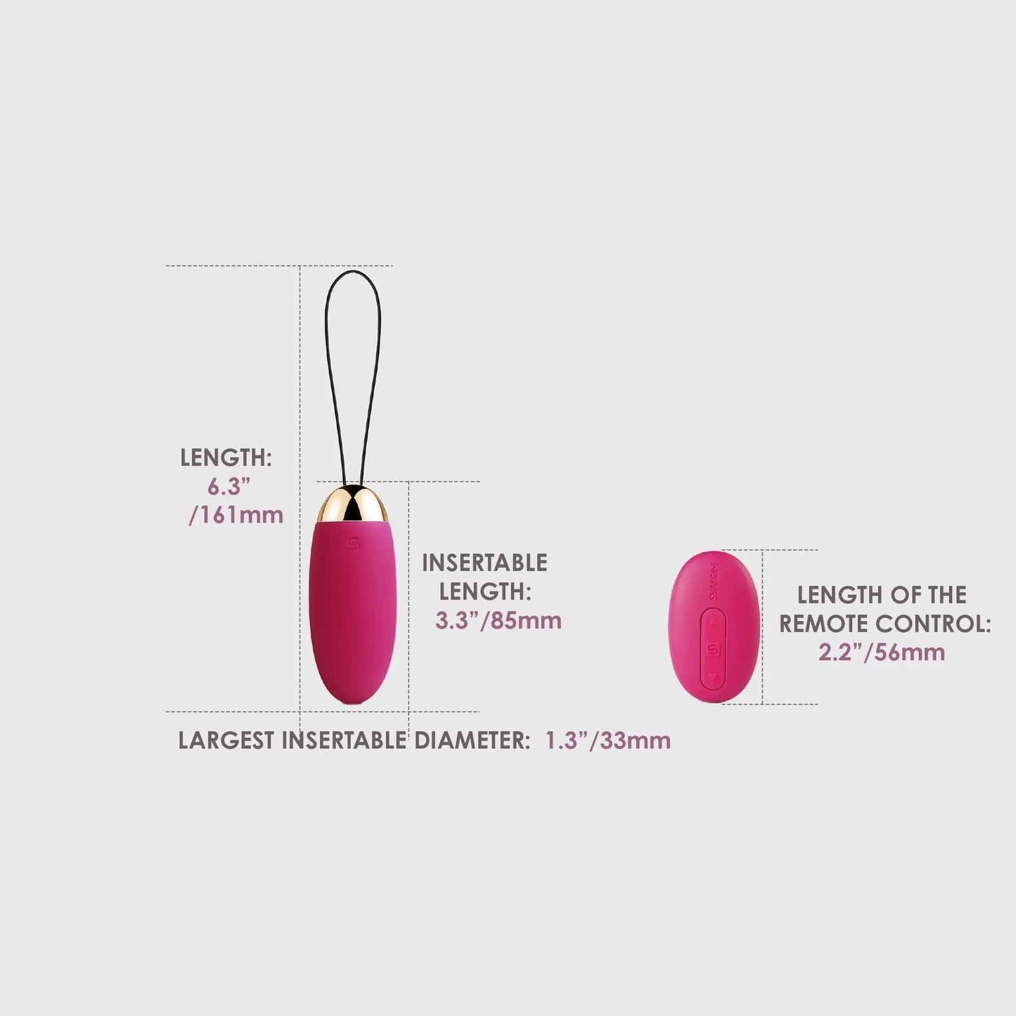 Svakom Svakom Elva Remote Control Vibrating Bullet Vibrator