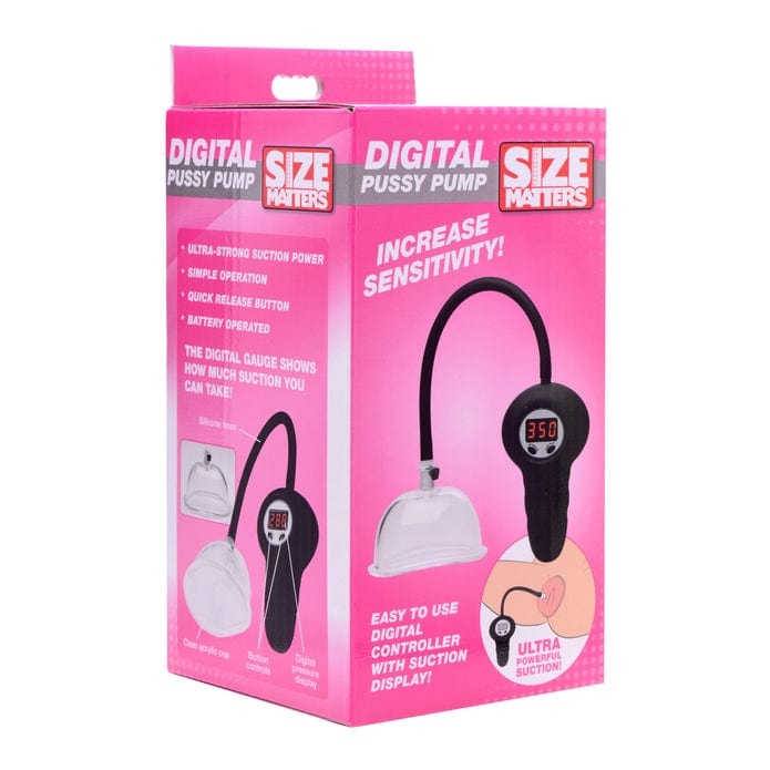 XR Brands Size Matters Digital Pussy Pump Female Pump