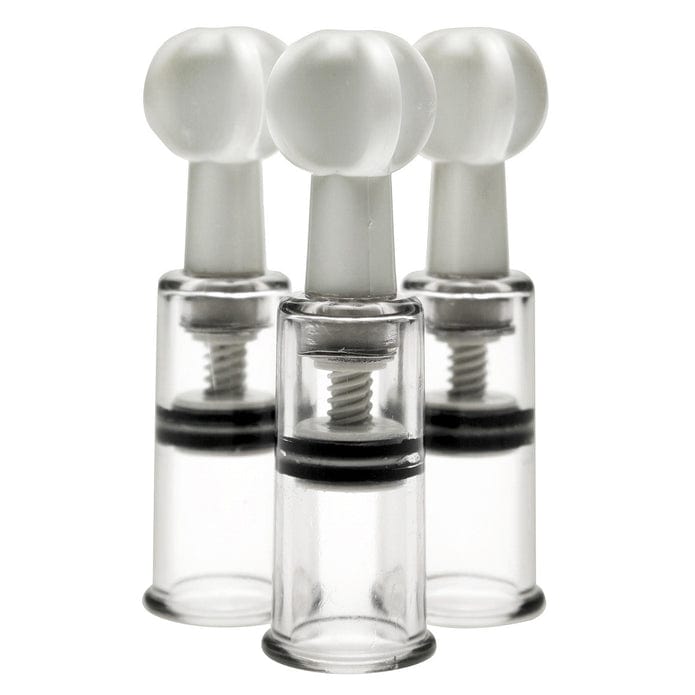 XR Brands Size Matters Max Twist Triple Sucker Set Female Pump