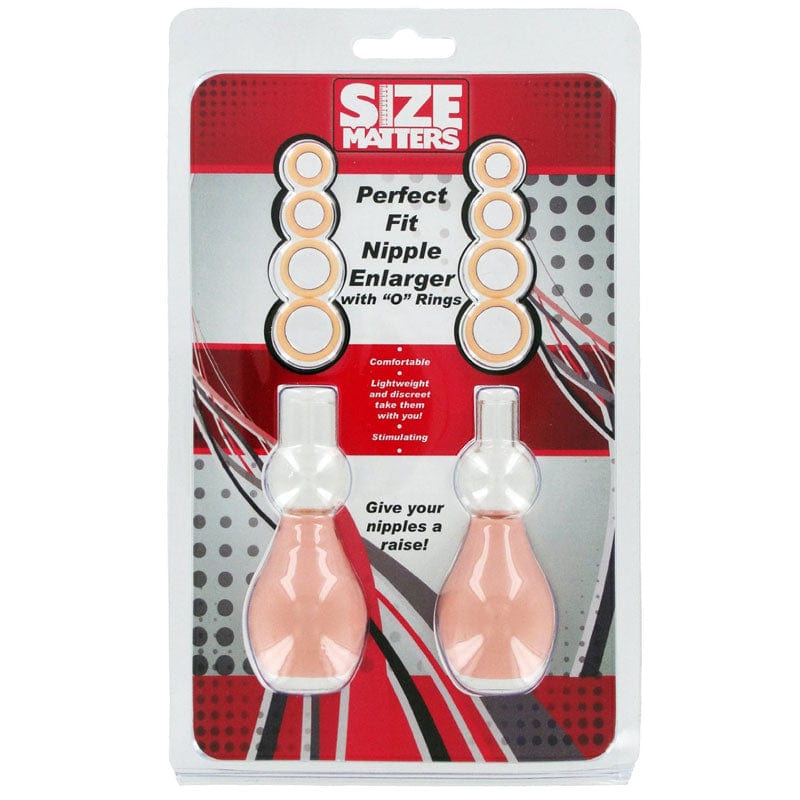 XR Brands Size Matters Perfect Fit Nipple Enlarger Pumps Female Pump