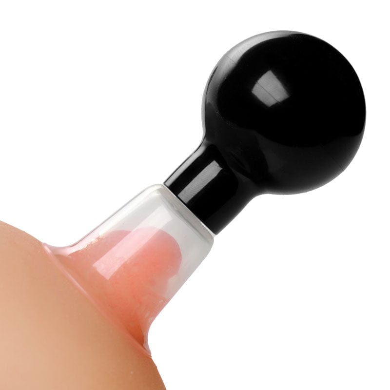 XR Brands Size Matters See-Thru Nipple Boosters Female Pump