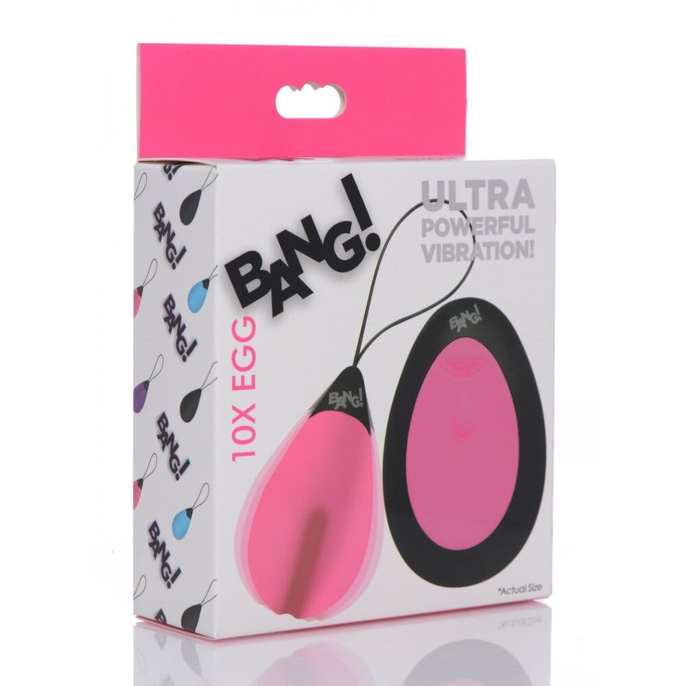 XR Brands XR 10X Silicone Vibrating Egg Love Egg