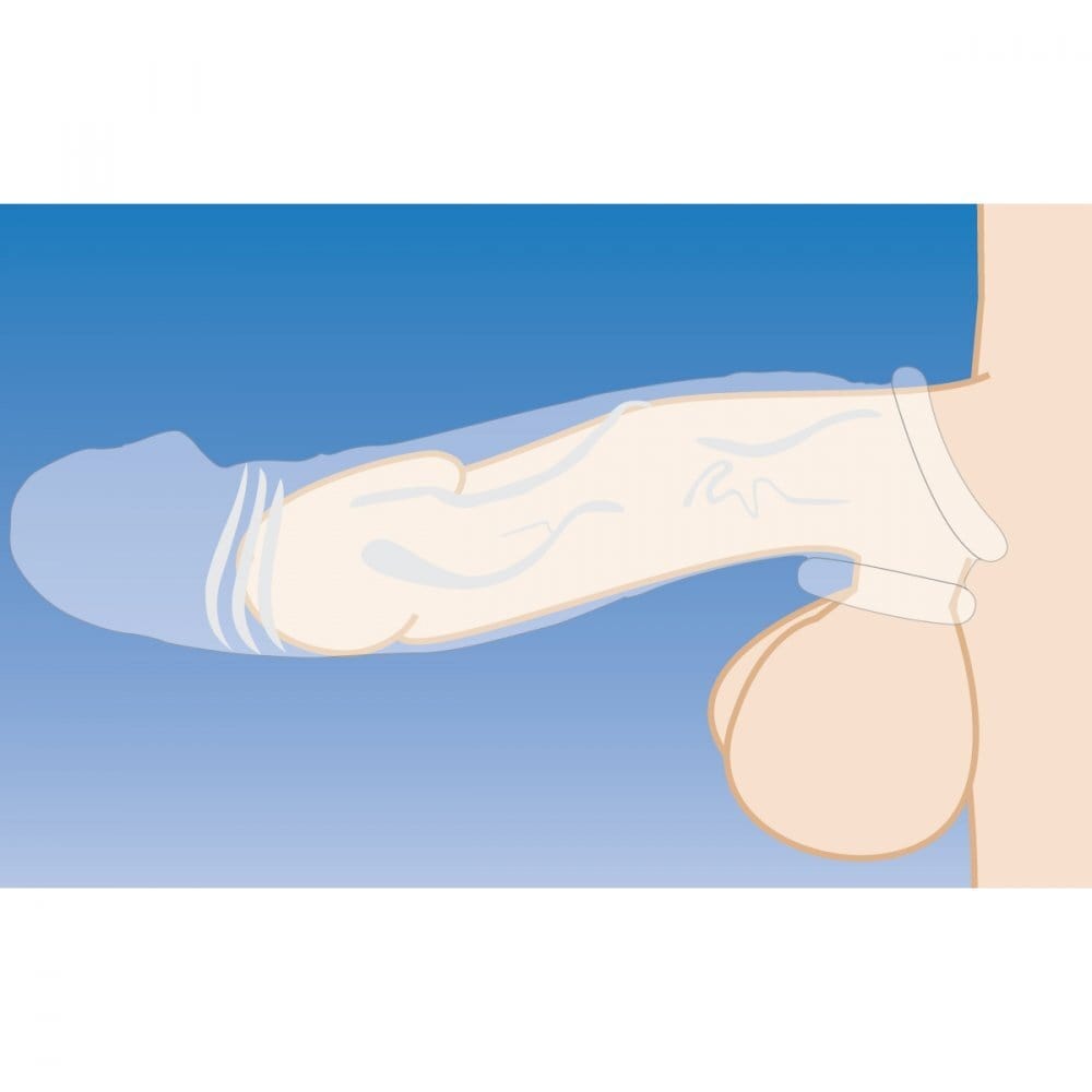 XR Brands Size Matters 2 Inch Penis Extender Sleeve Penis Extenders