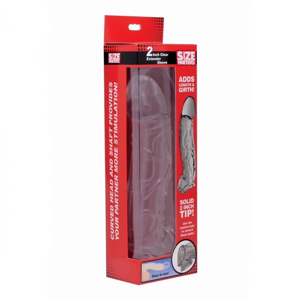 XR Brands Size Matters 2 Inch Penis Extender Sleeve Penis Extenders