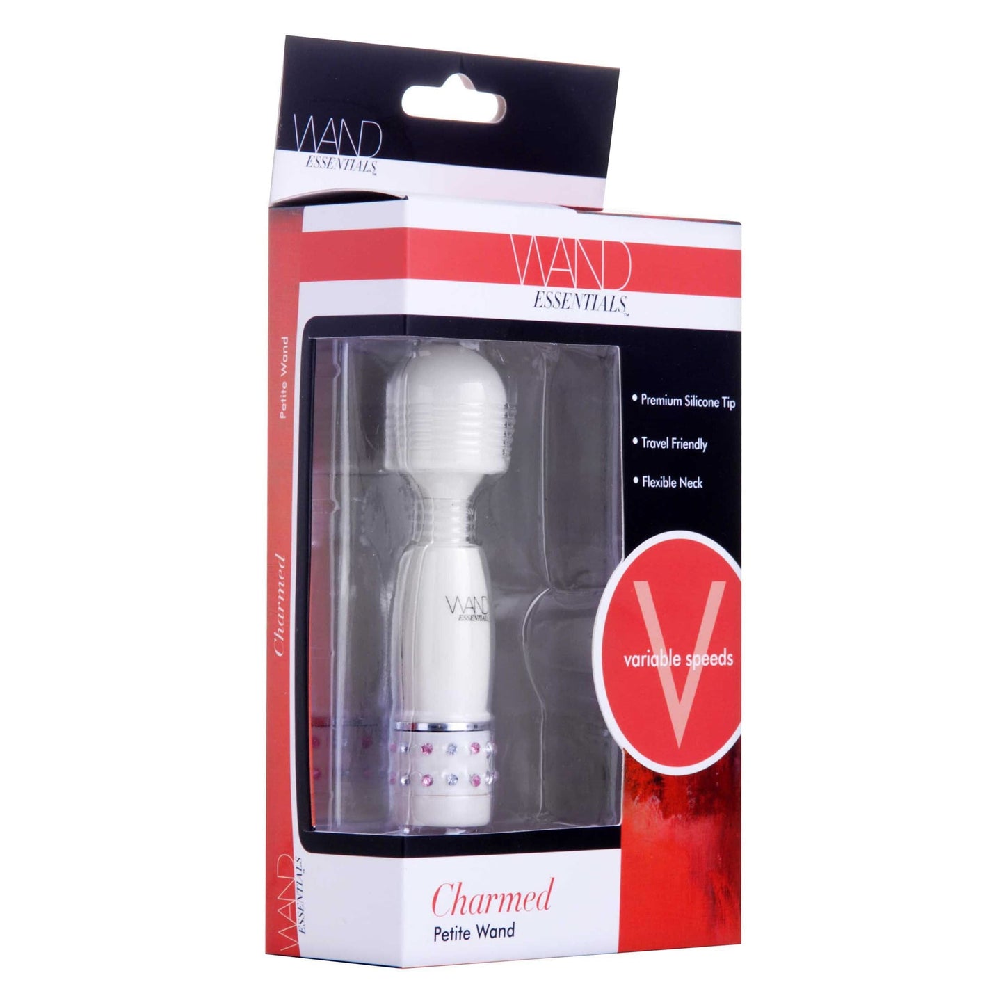XR Brands XR Wand Essentials Charmed Petit Massage Wand Wand Massager