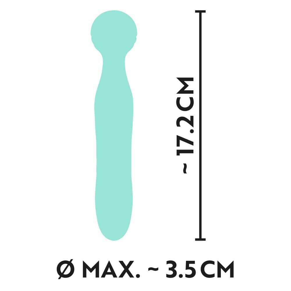 You2Toys Cuties Silk Touch Rechargeable Mini Vibrator Green Vibrator