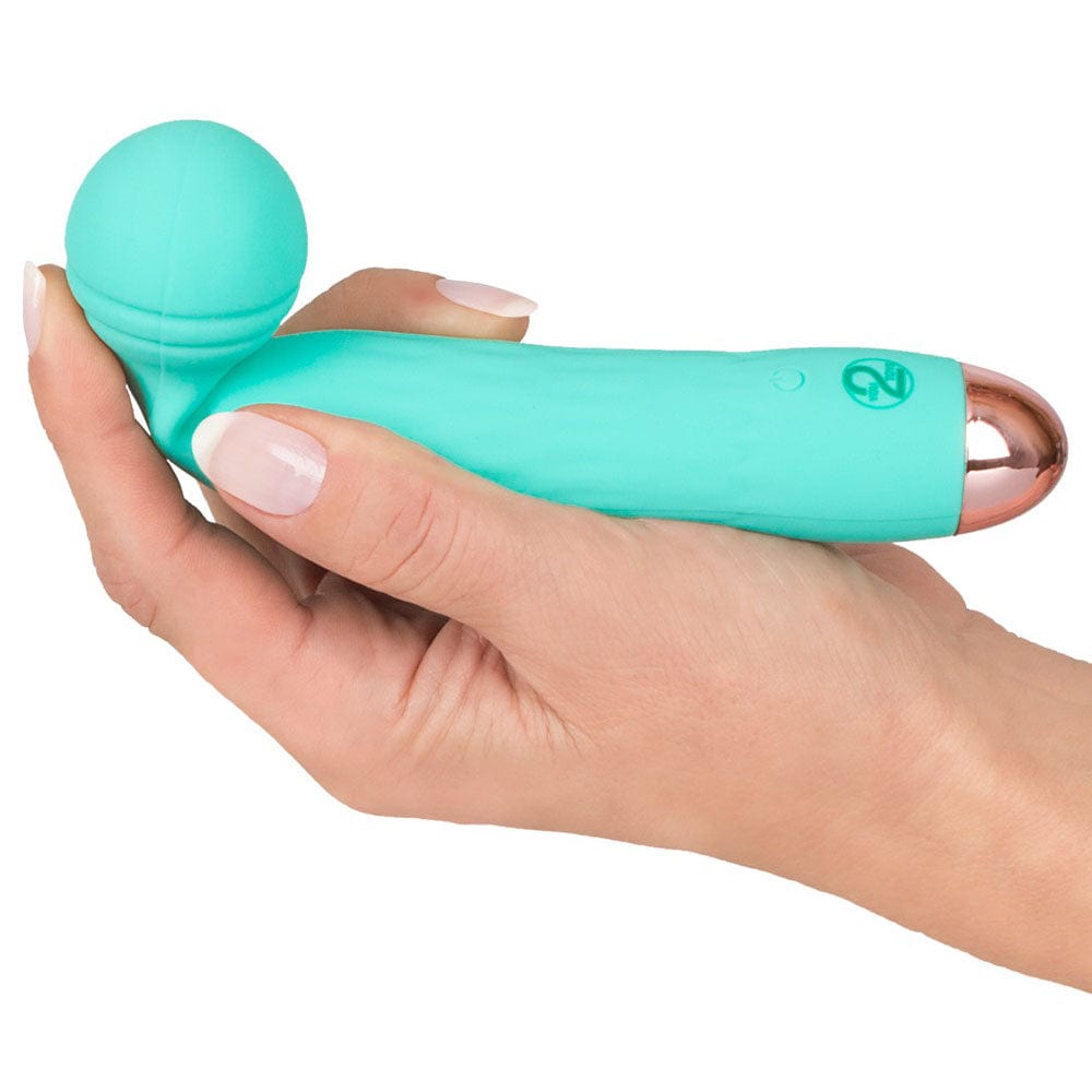 You2Toys Cuties Silk Touch Rechargeable Mini Vibrator Green Vibrator