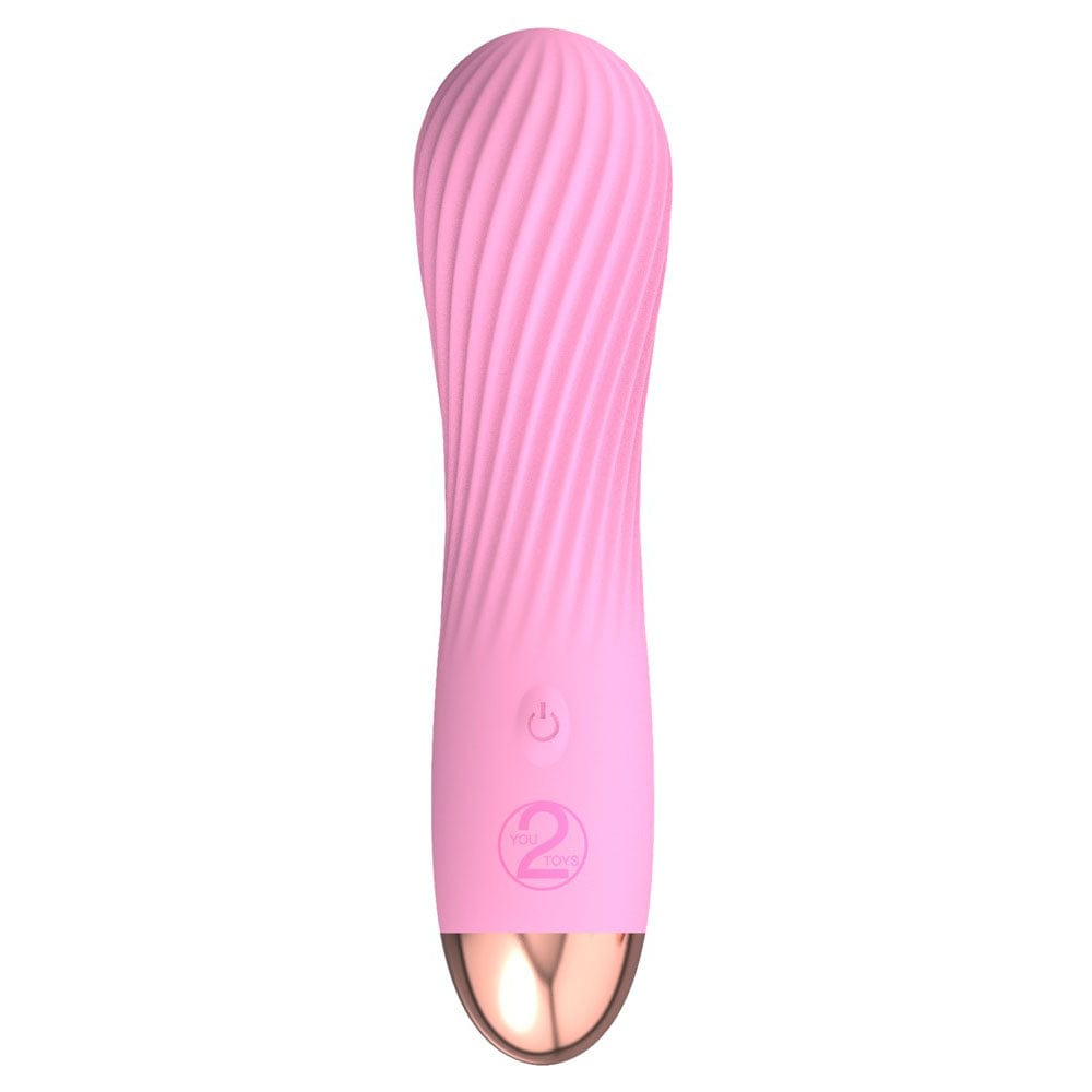 You2Toys Cuties Silk Touch Rechargeable Mini Vibrator Pink Vibrator