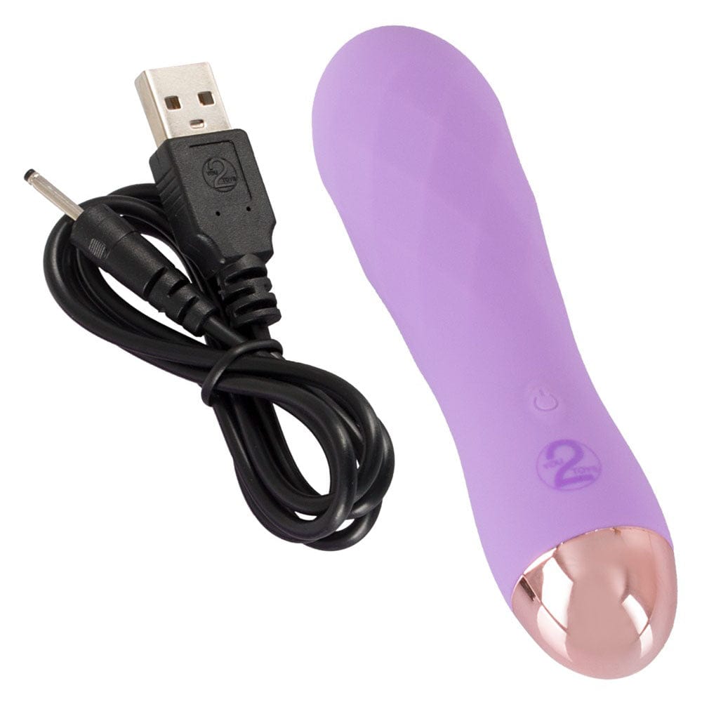You2Toys Cuties Silk Touch Rechargeable Mini Vibrator Purple Vibrator