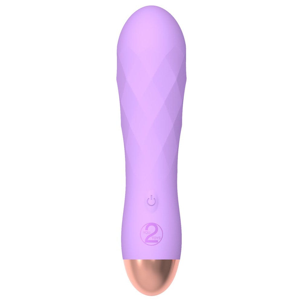You2Toys Cuties Silk Touch Rechargeable Mini Vibrator Purple Vibrator