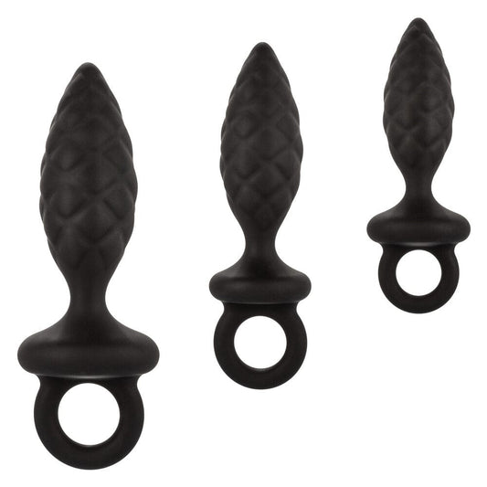 CalExotics 3 Piece Silicone Anal Probe Kit Anal Probes