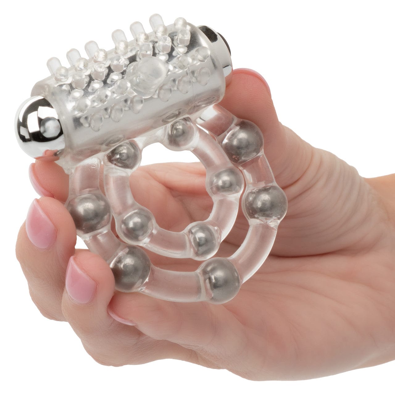 CalExotics 10 Bead Maximus Cock Ring Cock Ring