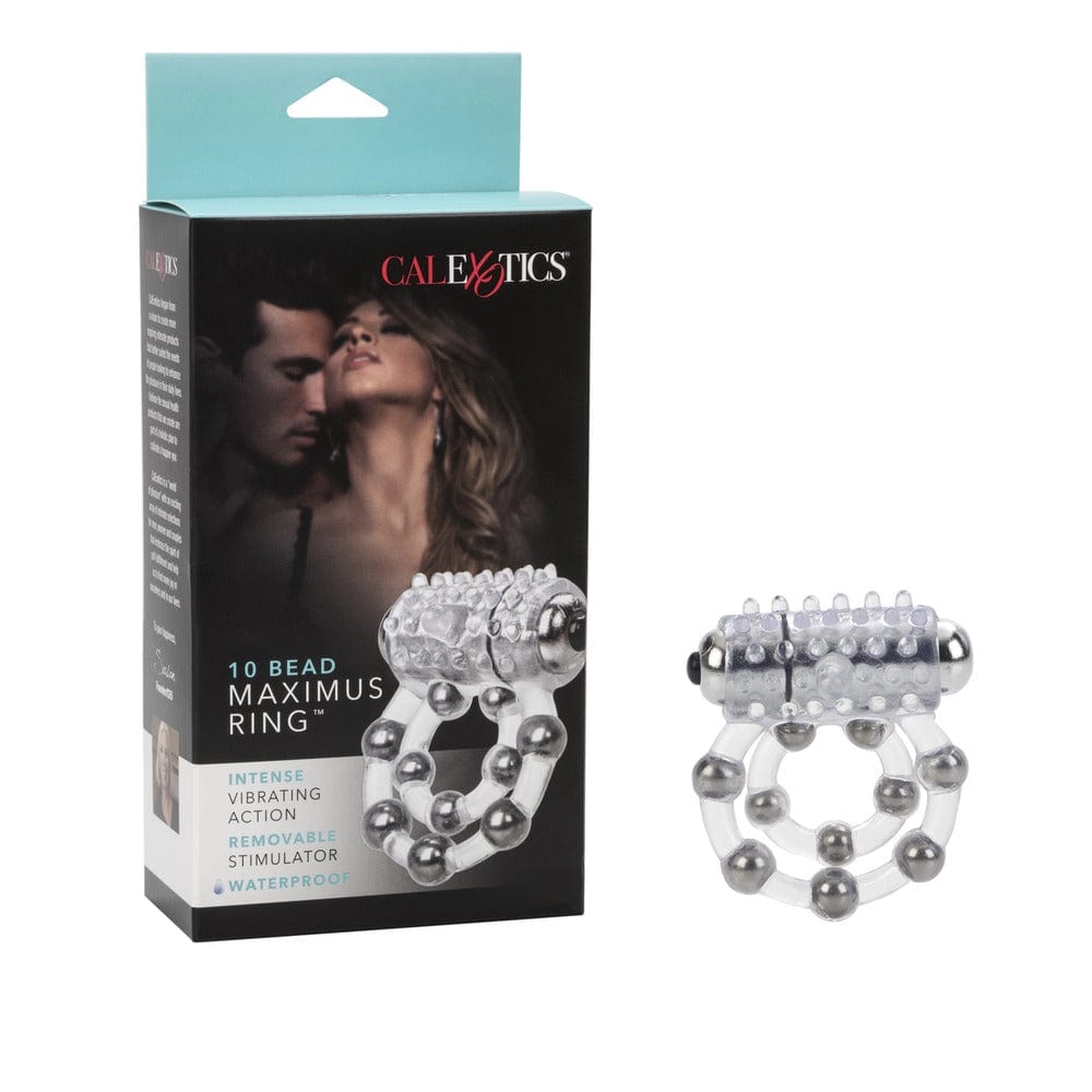 CalExotics 10 Bead Maximus Cock Ring Cock Ring