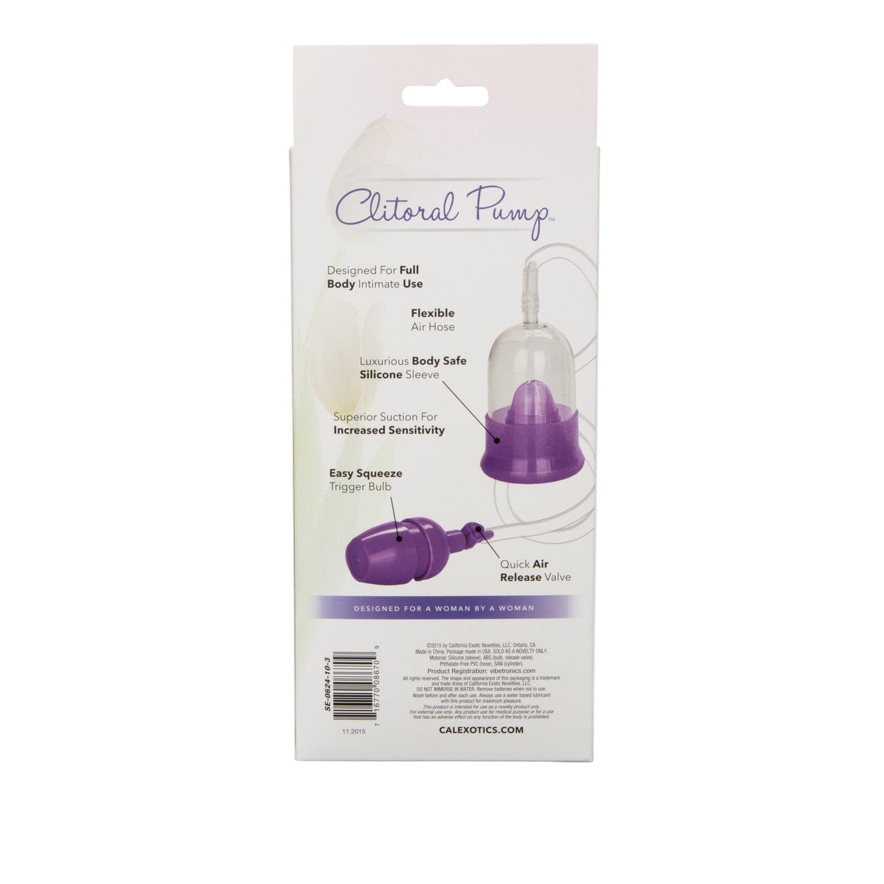 CalExotics Intimate Clitoral Pump Female Pump