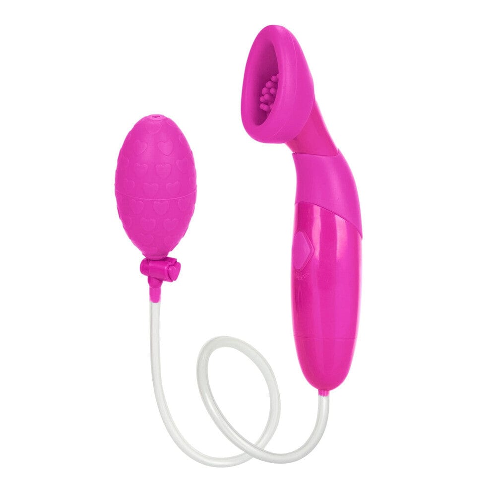 CalExotics Waterproof Silicone Clitoral Pump Pink Female Pump