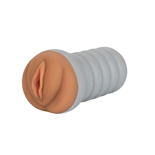 CalExotics Gripper Ribbed Tight Pussy Brown Masturbator Masturbators