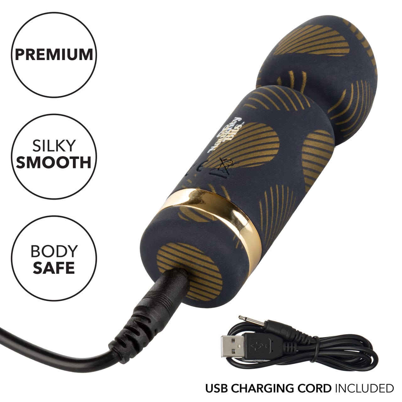 CalExotics Naughty Bits Lit Clit Teenie Weenie Wand Wand Massager