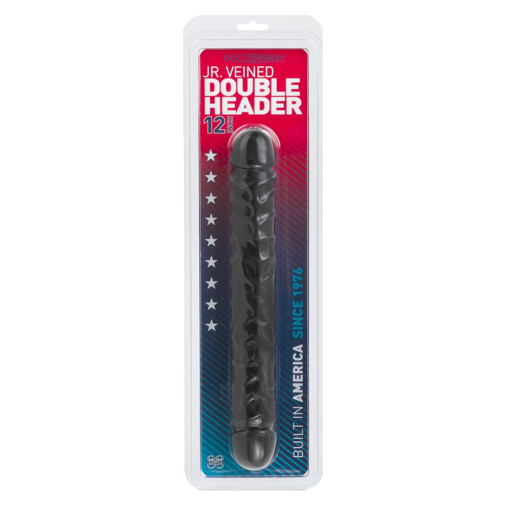 Doc Johnson Jr Veined Double Header 12 Inch Bender Dong Dildo