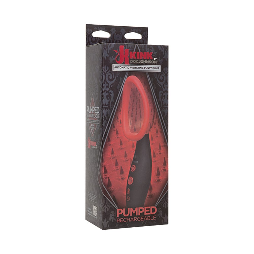 Doc Johnson Kink Pumped Vibrating Pussy Pump Female Pump