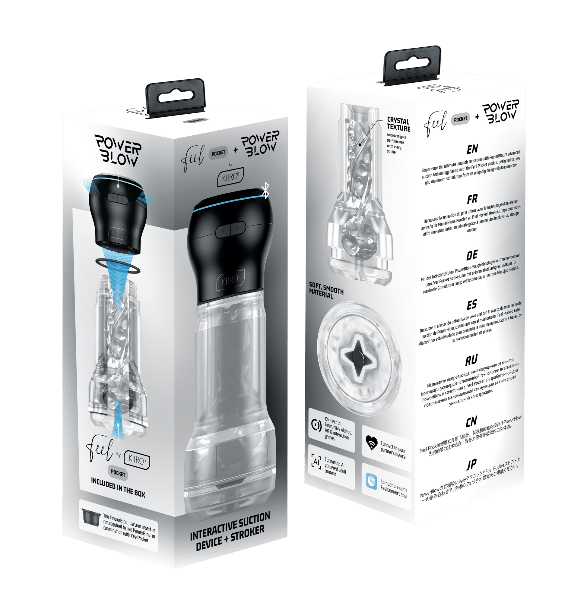 Kiiroo Kiiroo Feel Pocket Powerblow Masturbator Masturbators