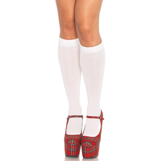 Leg Avenue Leg Avenue Nylon Knee Highs UK 6 to 12 Accessories