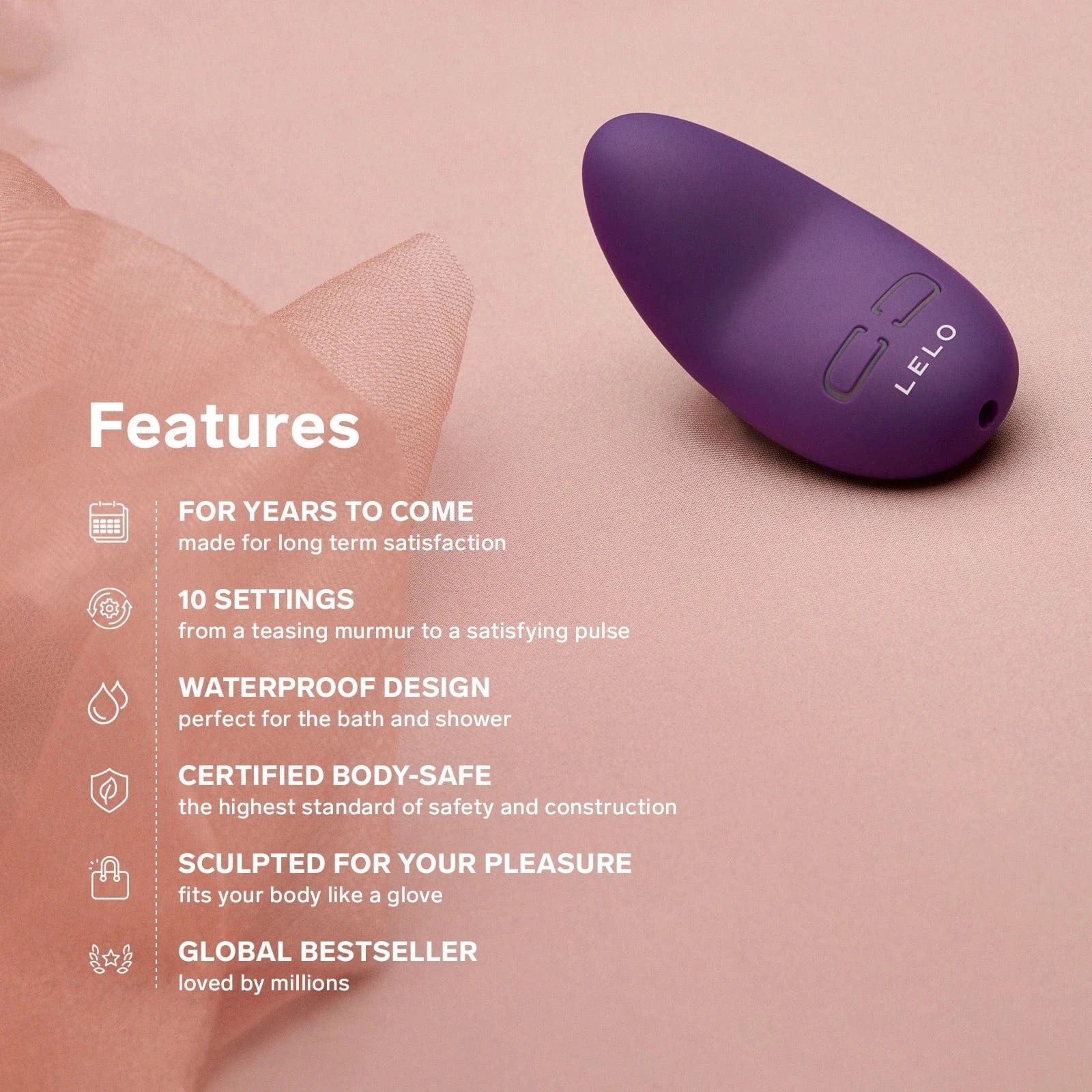 LELO Lelo Lily 3 Petite Personal Massager Vibrator