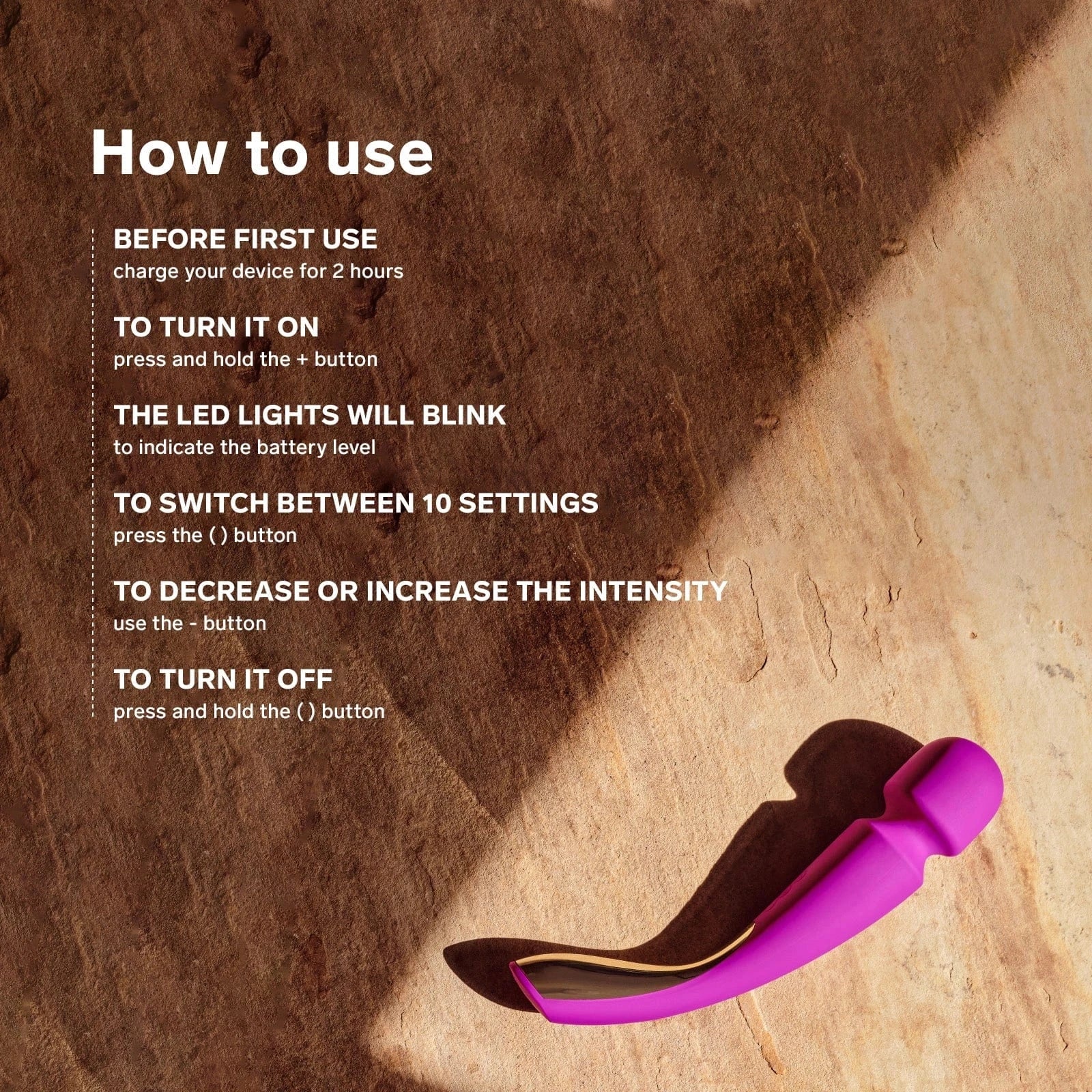 LELO Lelo Smart Wand 2 Medium Wand Massager