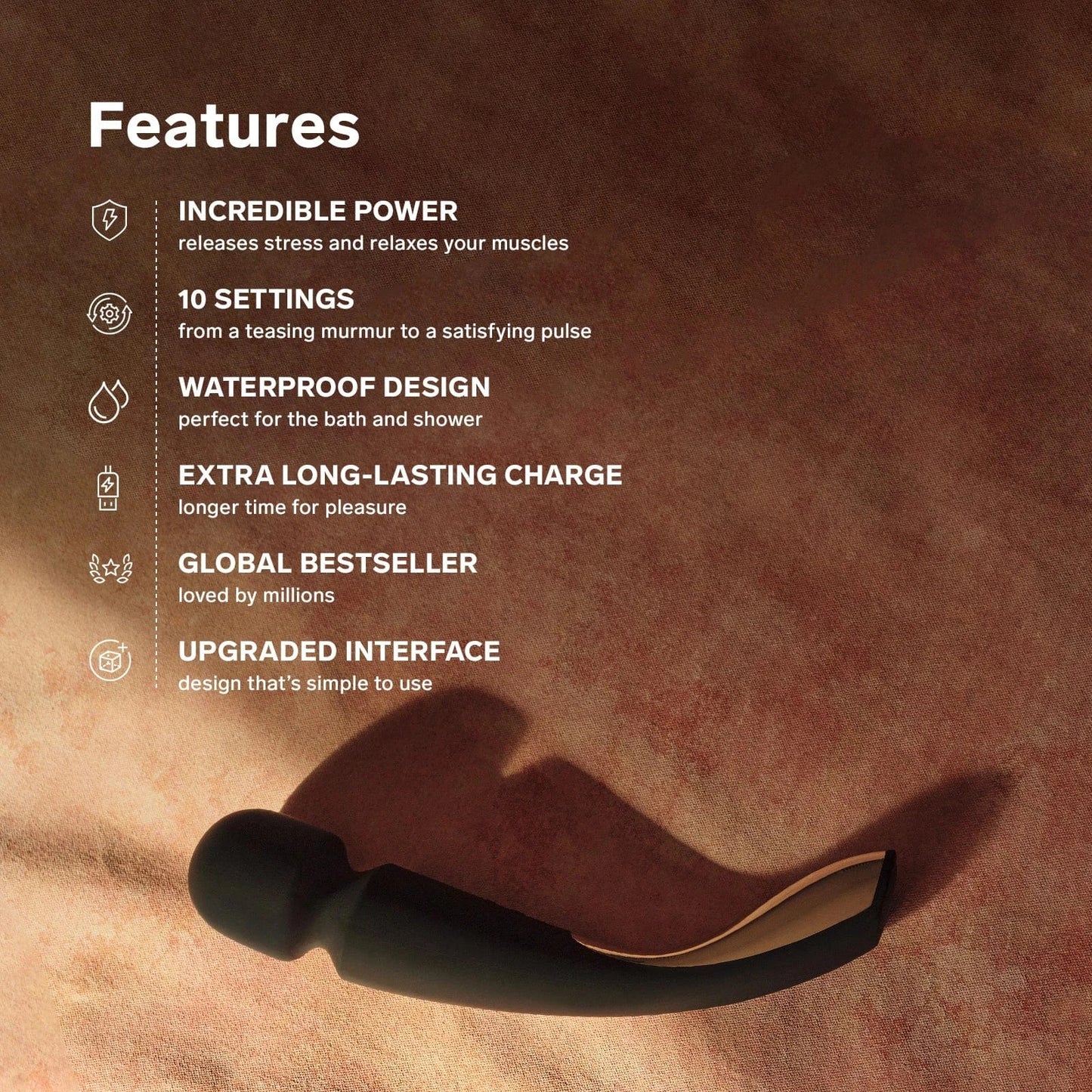 LELO Lelo Smart Wand 2 Medium Wand Massager