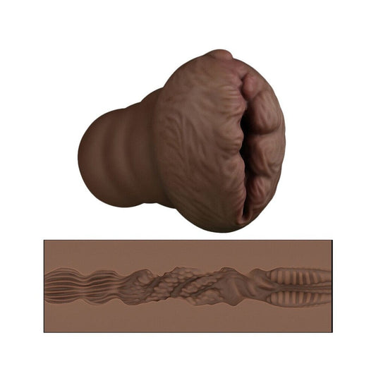 Lovetoy Lovetoy Aliens Pie Number 3 Masturbator Flesh Brown Masturbators