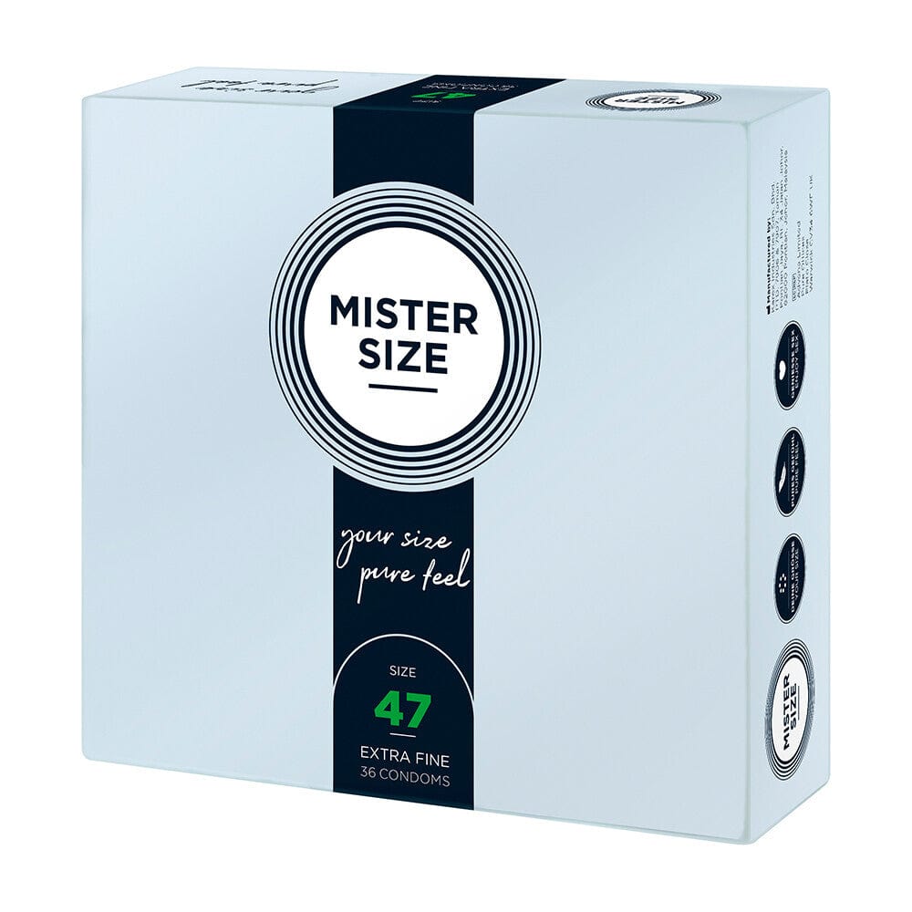 Mister Size Mister Size 47mm Your Size Pure Feel Condoms Condoms