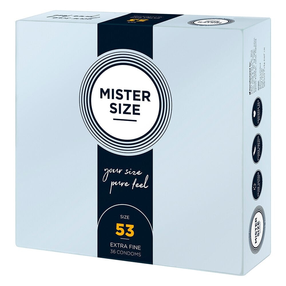Mister Size Mister Size 53mm Your Size Pure Feel Condoms Condoms