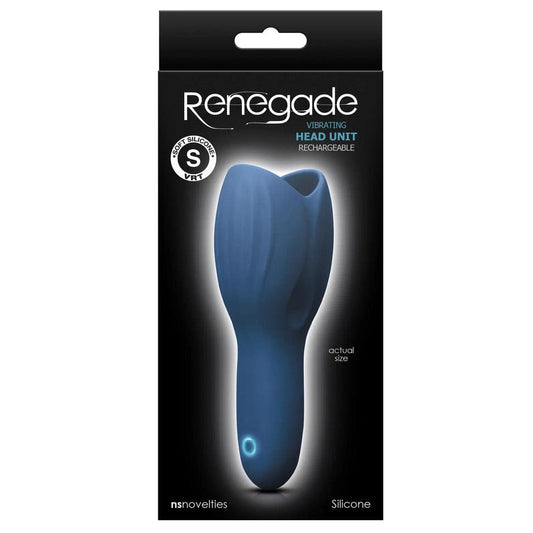 NS Novelties Renegade Vibrating Head Unit Rechargeable Vibrating Masturbators