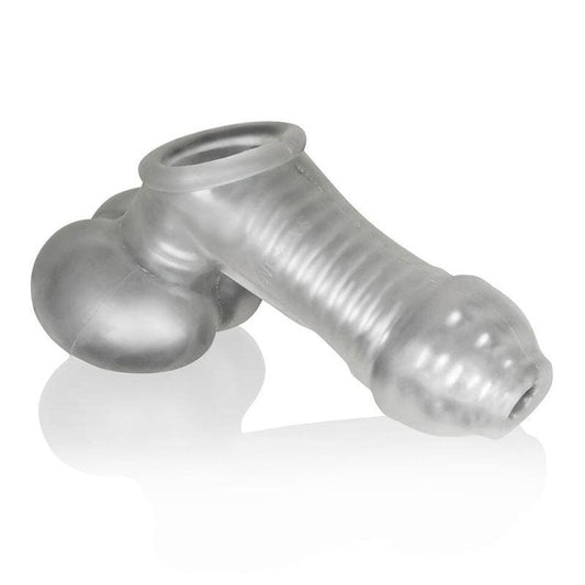 OXBALLS Oxballs Sackjack Wearable Jackoff Sheath Clear Masturbators