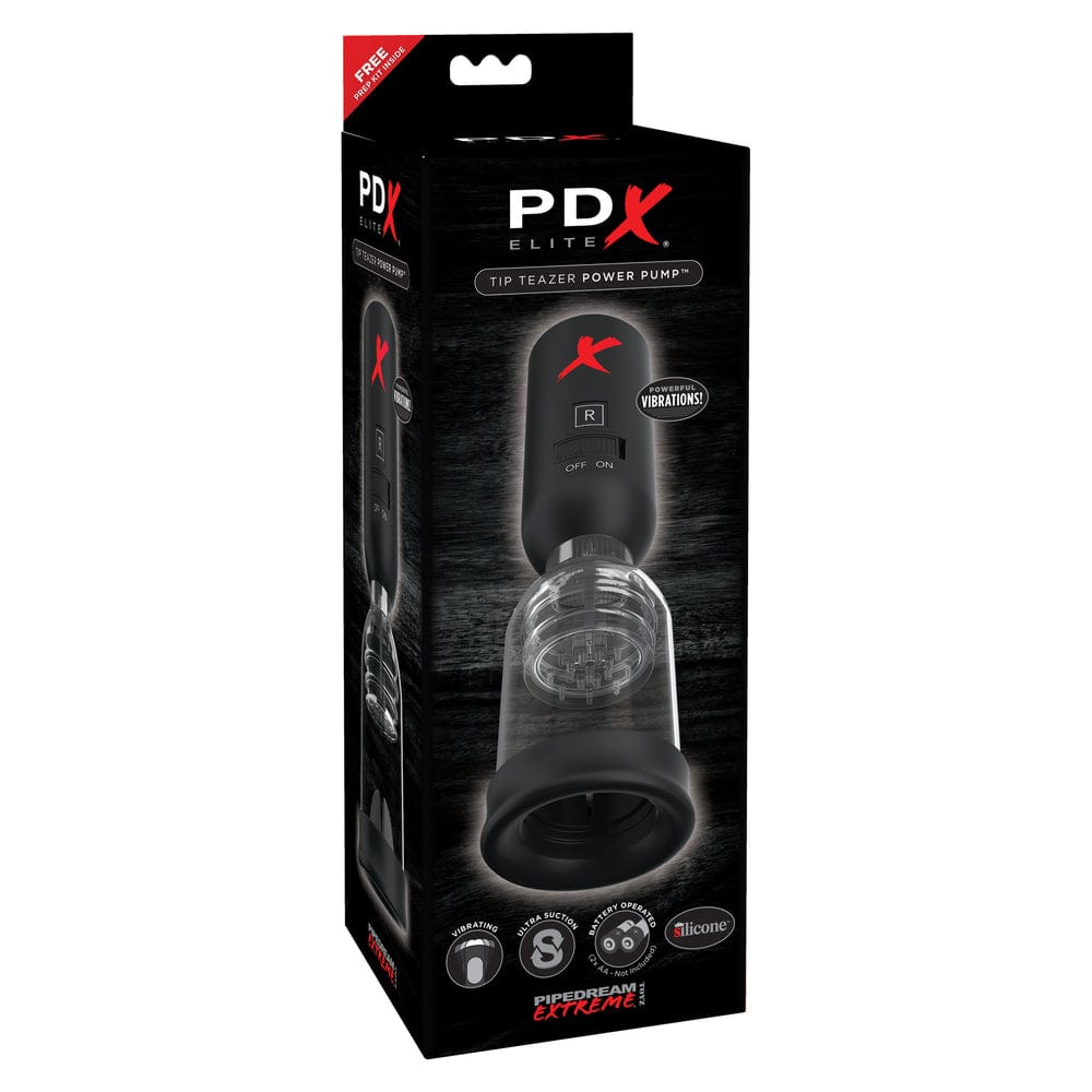 PipeDream Pipedream Extreme Tip Teazer Power Pump Vibrator Vibrating Masturbators