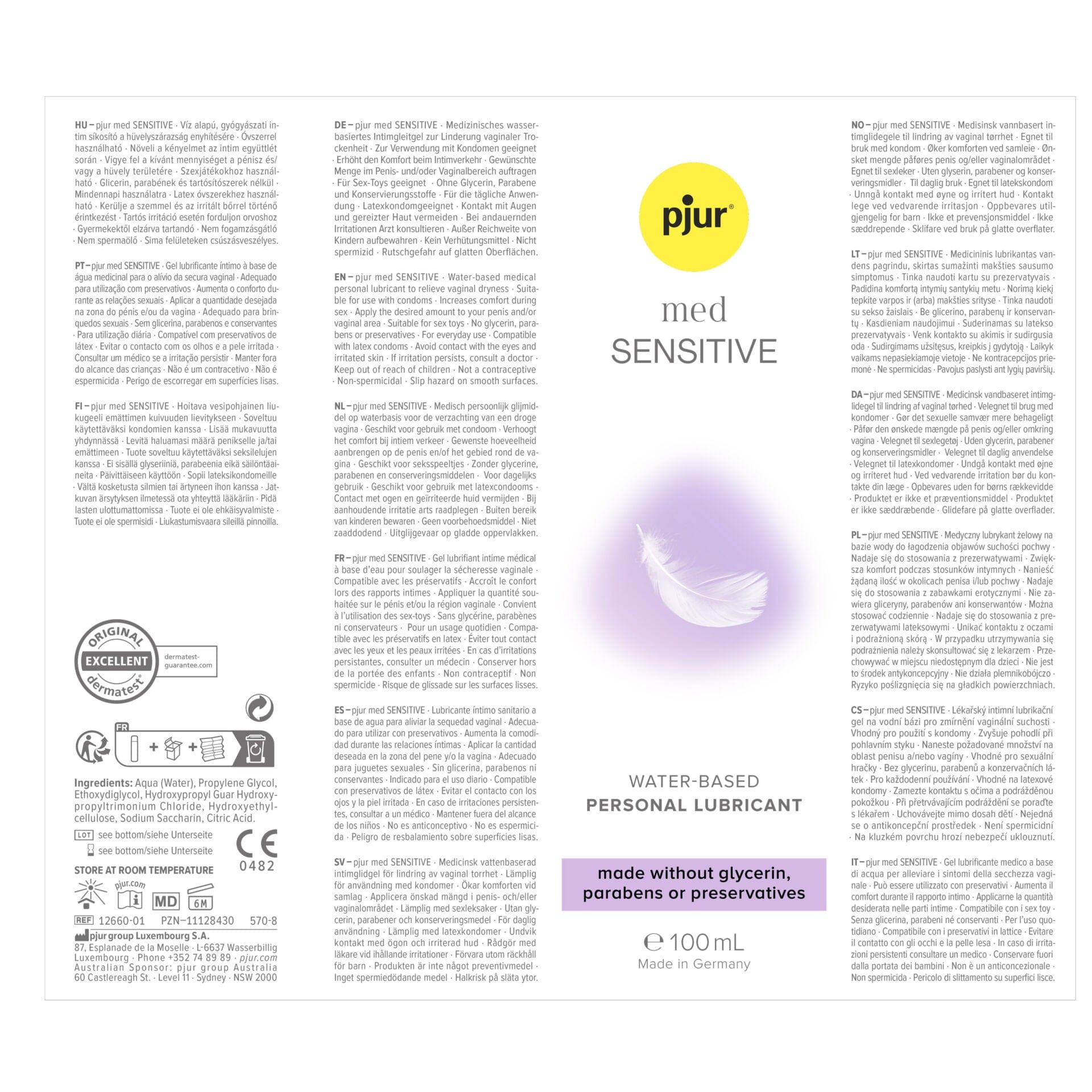 Pjur Pjur Med Sensitive Lubricant