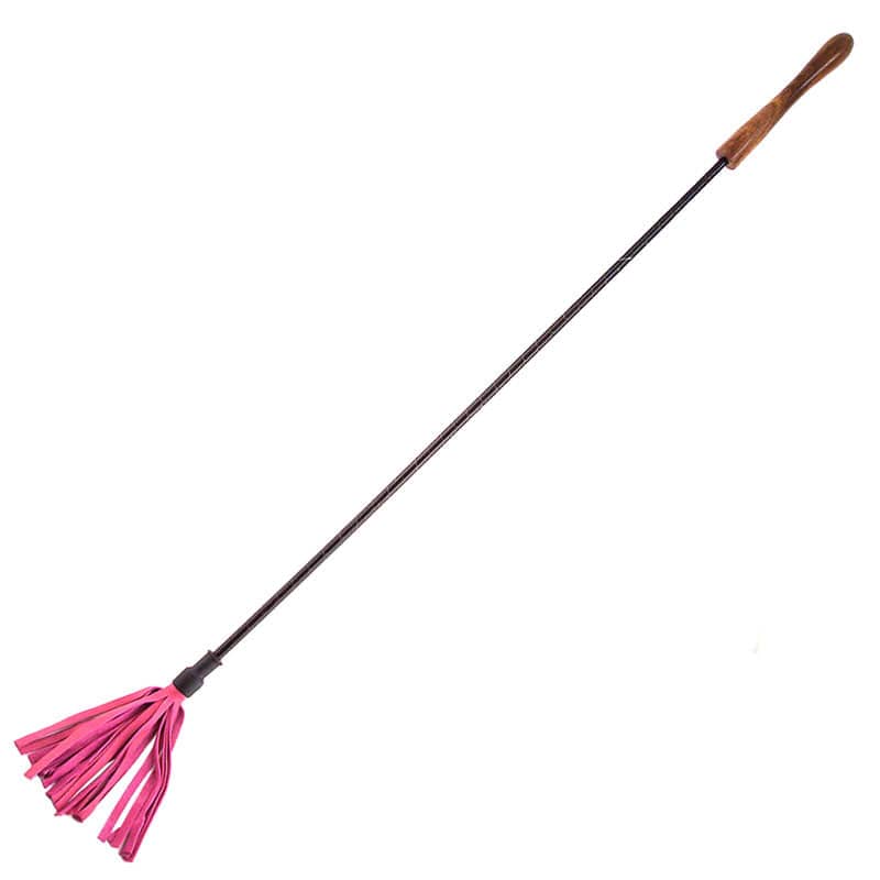 Rouge Garments Rouge Garments Riding Crop With Wooden Handle Whips