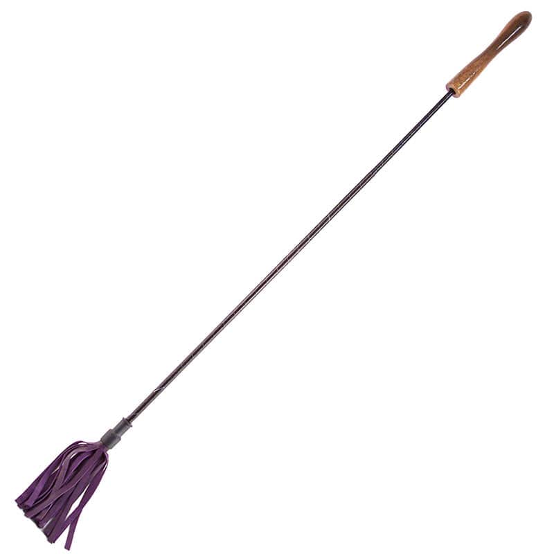 Rouge Garments Rouge Garments Riding Crop With Wooden Handle Whips